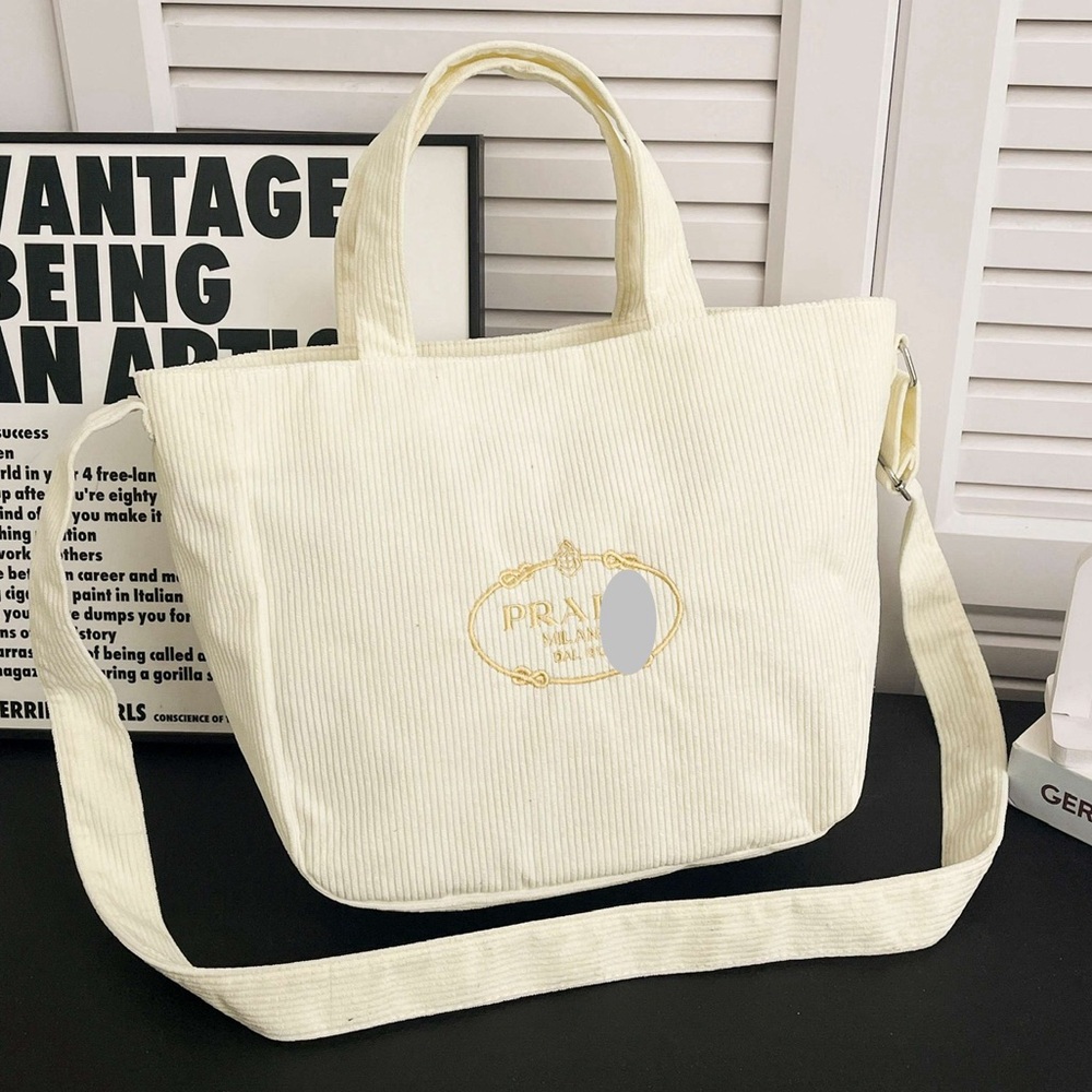 New cream fashion tote bag